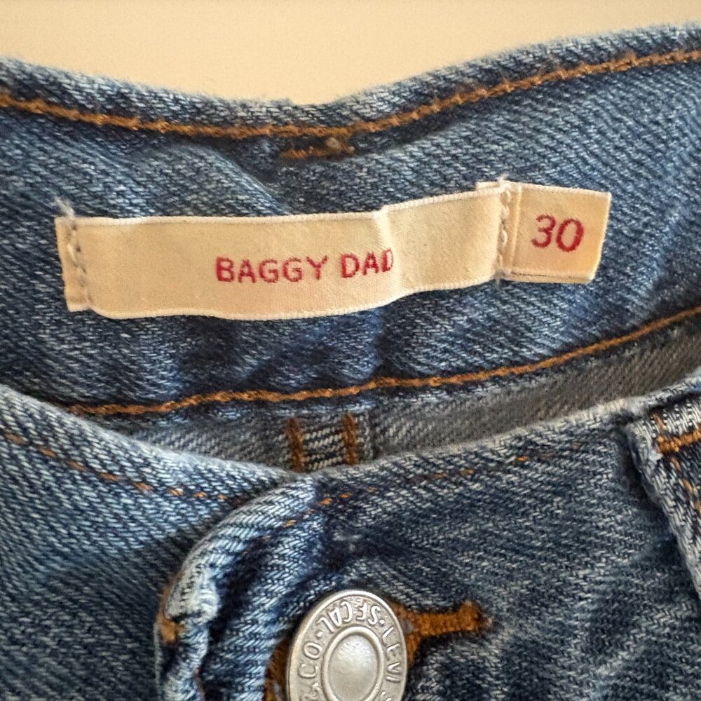 Levi's Blue Boyfriend Jeans - Picture 3 of 5